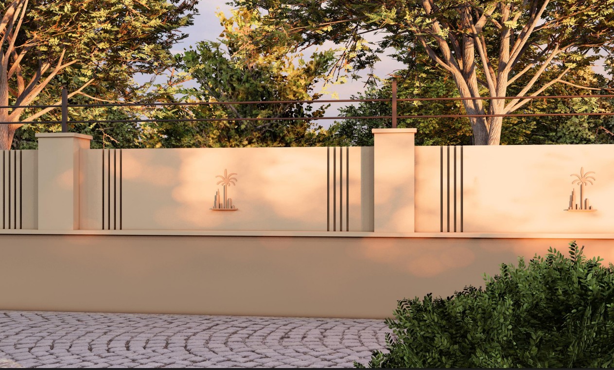 Outer Boundary Wall